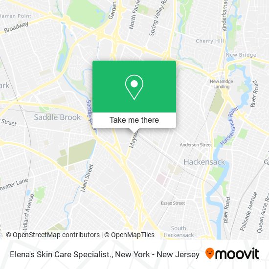 Mapa de Elena's Skin Care Specialist.