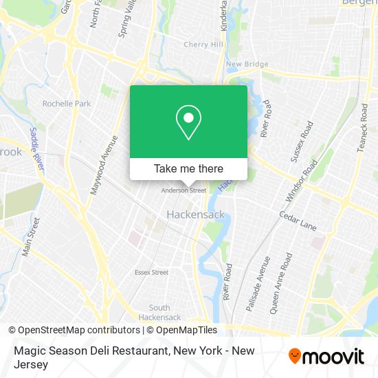 Mapa de Magic Season Deli Restaurant