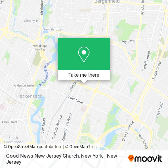 Mapa de Good News New Jersey Church