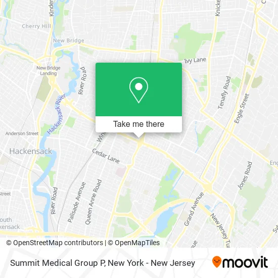 Summit Medical Group P map