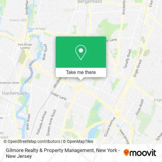 Gilmore Realty & Property Management map