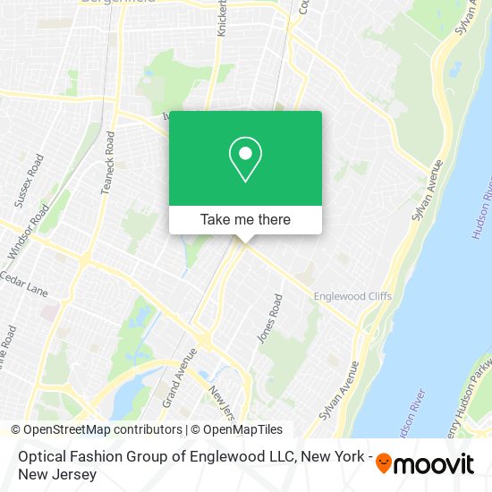 Mapa de Optical Fashion Group of Englewood LLC
