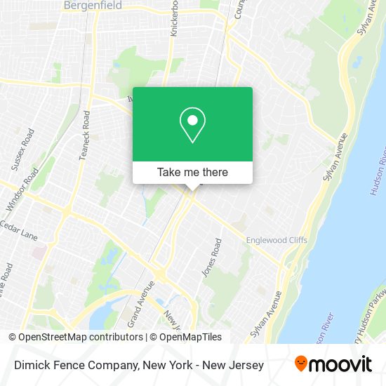 Dimick Fence Company map