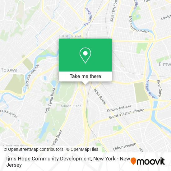 Ijms Hope Community Development map