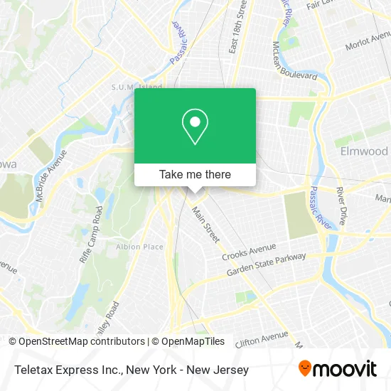 Teletax Express Inc. map