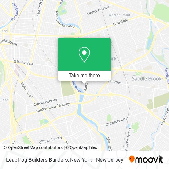 Leapfrog Builders Builders map