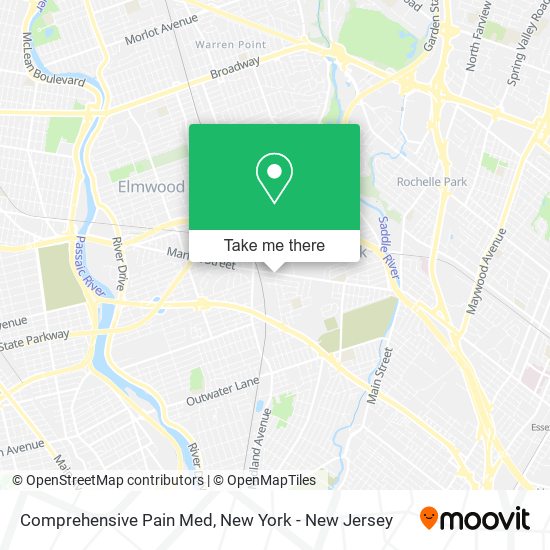 Mapa de Comprehensive Pain Med
