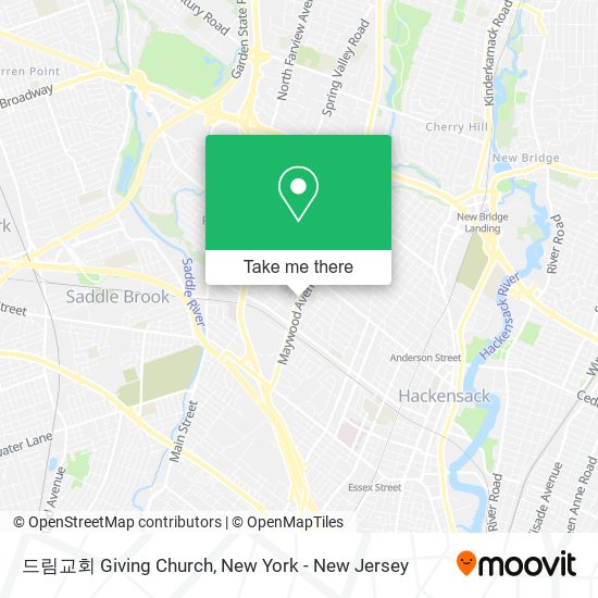 드림교회 Giving Church map