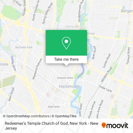 Redeemer's Temple Church of God map