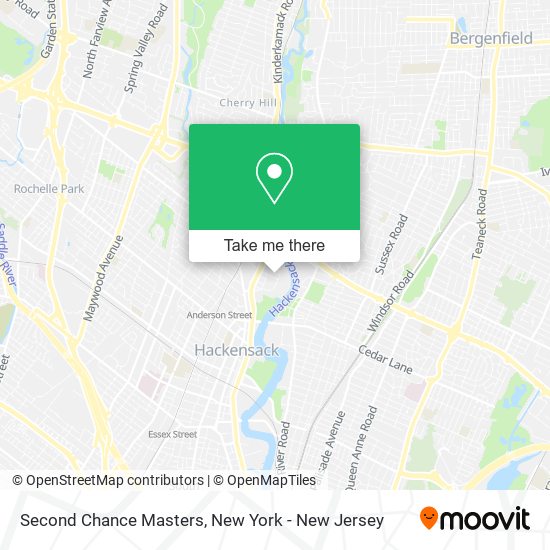 Mapa de Second Chance Masters