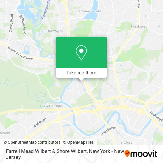 Farrell Mead Wilbert & Shore Wilbert map