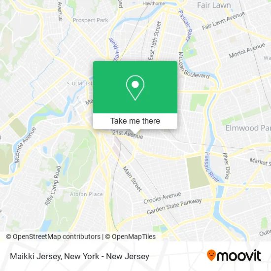 Maikki Jersey map