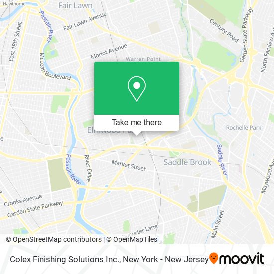 Colex Finishing Solutions Inc. map