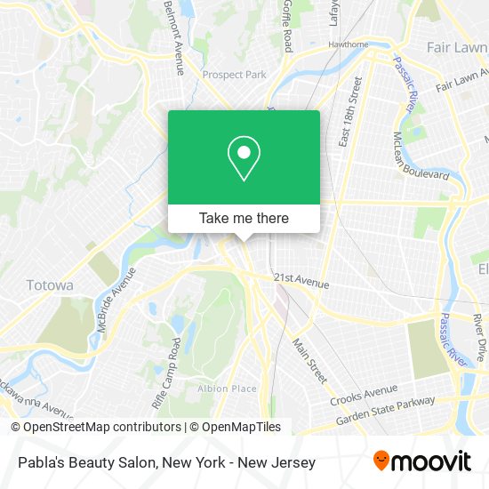 Mapa de Pabla's Beauty Salon