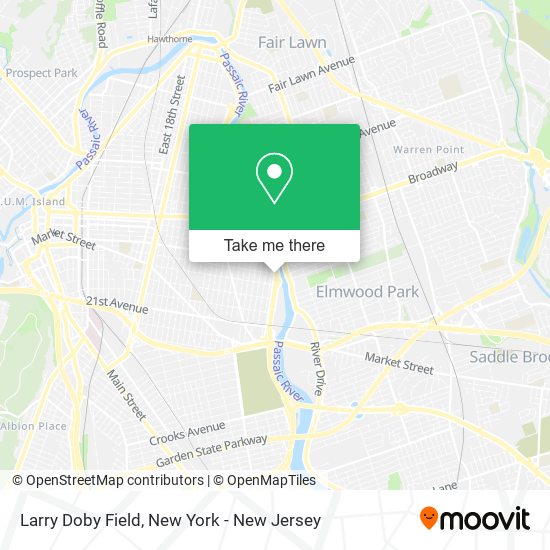 Larry Doby Field map