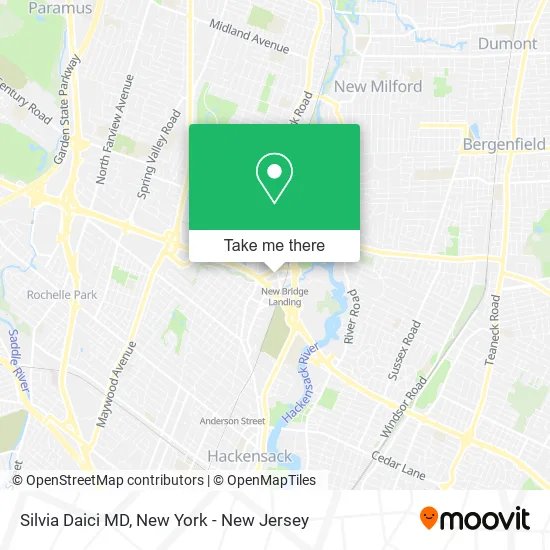 Silvia Daici MD map