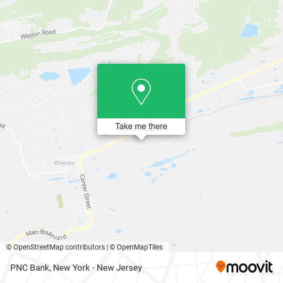 PNC Bank map