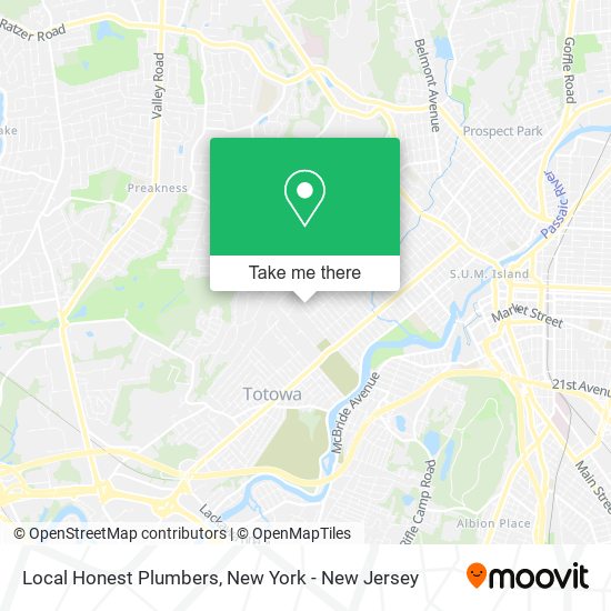 Local Honest Plumbers map