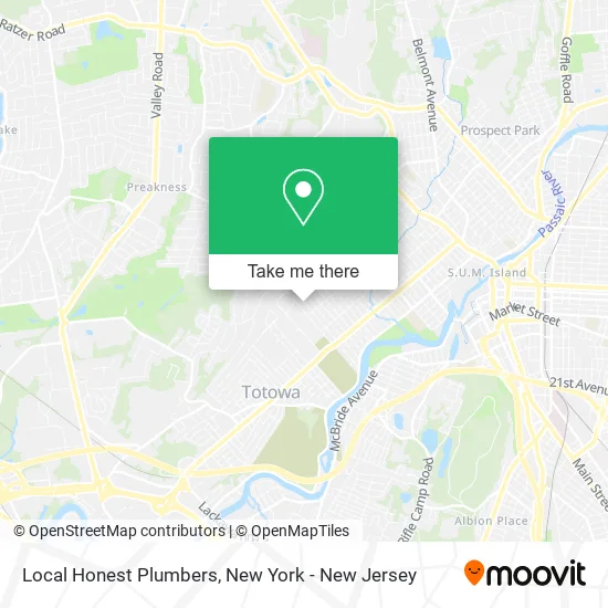 Local Honest Plumbers map