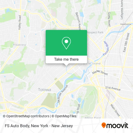 FS Auto Body map
