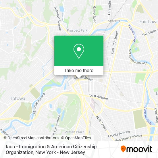 Mapa de Iaco - Immigration & American Citizenship Organization