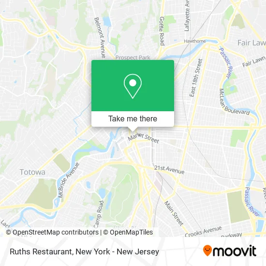 Ruths Restaurant map