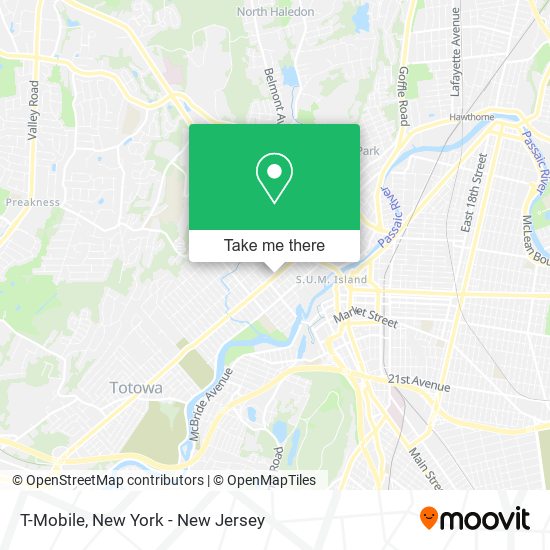 T-Mobile map