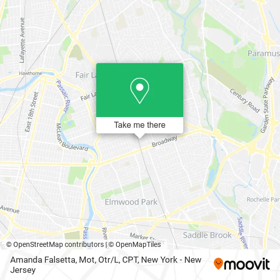 Amanda Falsetta, Mot, Otr / L, CPT map