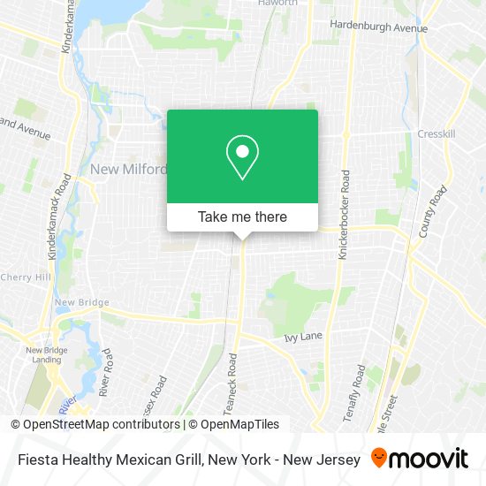 Fiesta Healthy Mexican Grill map