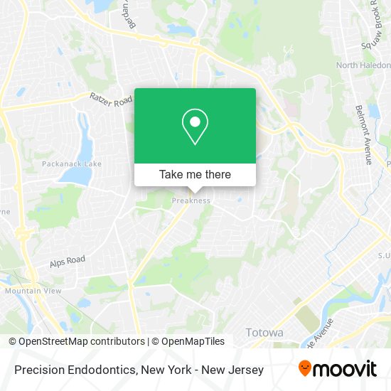 Mapa de Precision Endodontics