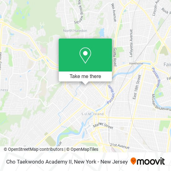 Cho Taekwondo Academy II map