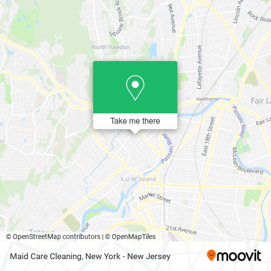 Mapa de Maid Care Cleaning