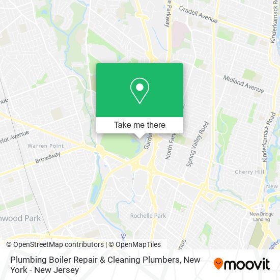 Plumbing Boiler Repair & Cleaning Plumbers map