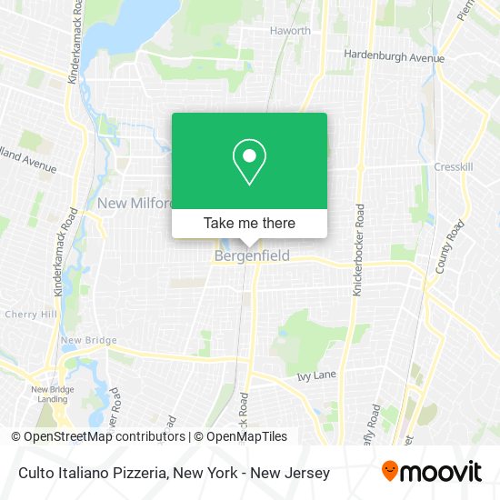 Mapa de Culto Italiano Pizzeria