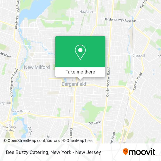Mapa de Bee Buzzy Catering