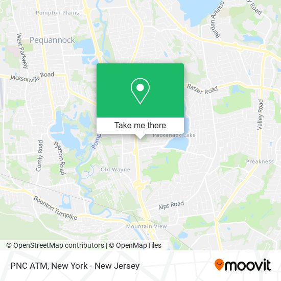 PNC ATM map