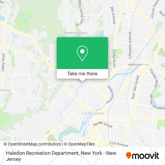 Mapa de Haledon Recreation Department