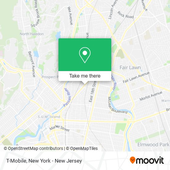 T-Mobile map