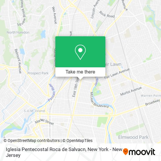 Iglesia Pentecostal Roca de Salvacn map