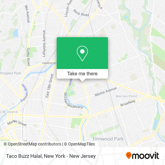 Taco Buzz Halal map