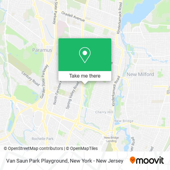 Mapa de Van Saun Park Playground