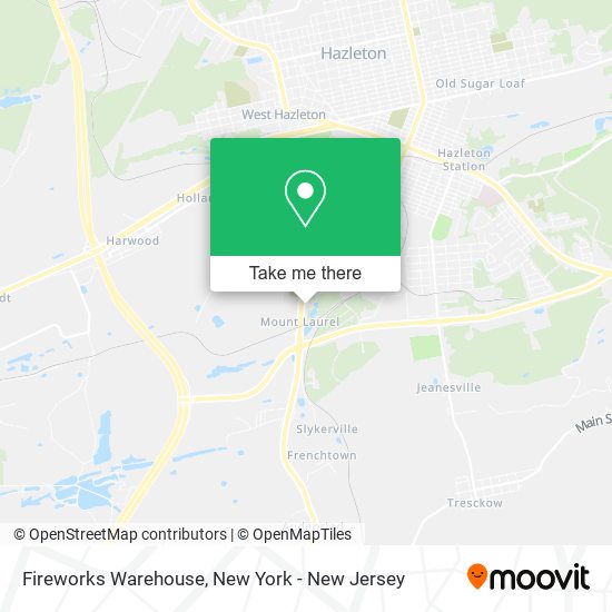 Fireworks Warehouse map