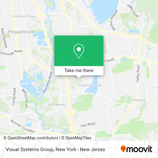 Visual Systems Group map