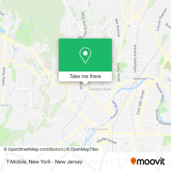 T-Mobile map