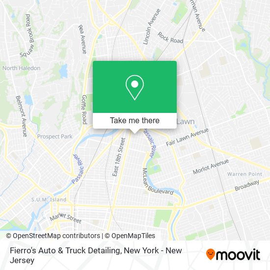 Fierro's Auto & Truck Detailing map