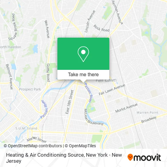 Heating & Air Conditioning Source map