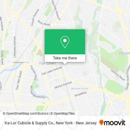 Ka-Lor Cubicle & Supply Co. map