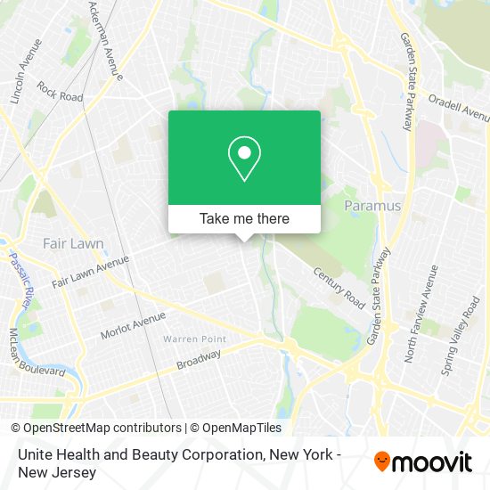 Mapa de Unite Health and Beauty Corporation