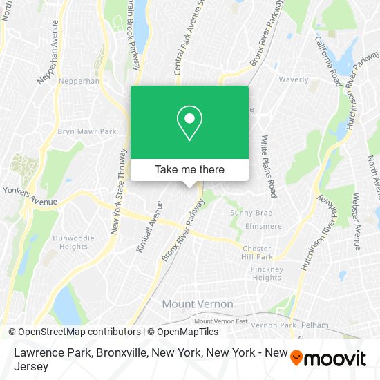 Lawrence Park, Bronxville, New York map