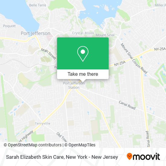 Sarah Elizabeth Skin Care map